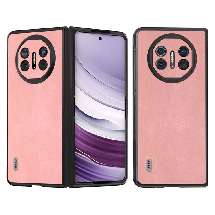 ABEEL For Huawei Mate X5 Case Retro Texture PU Leather Coated Phone Cover