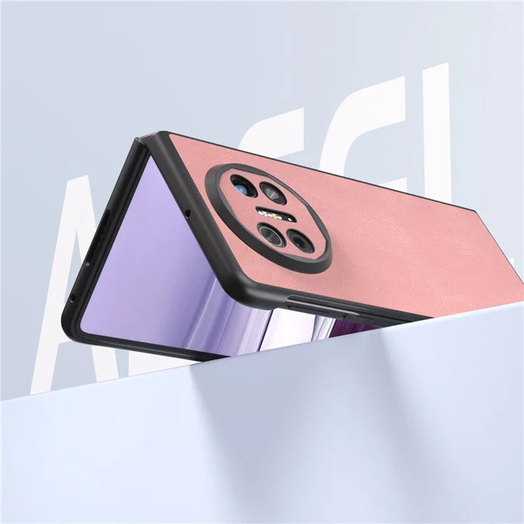 ABEEL For Huawei Mate X5 Case Retro Texture PU Leather Coated Phone Cover