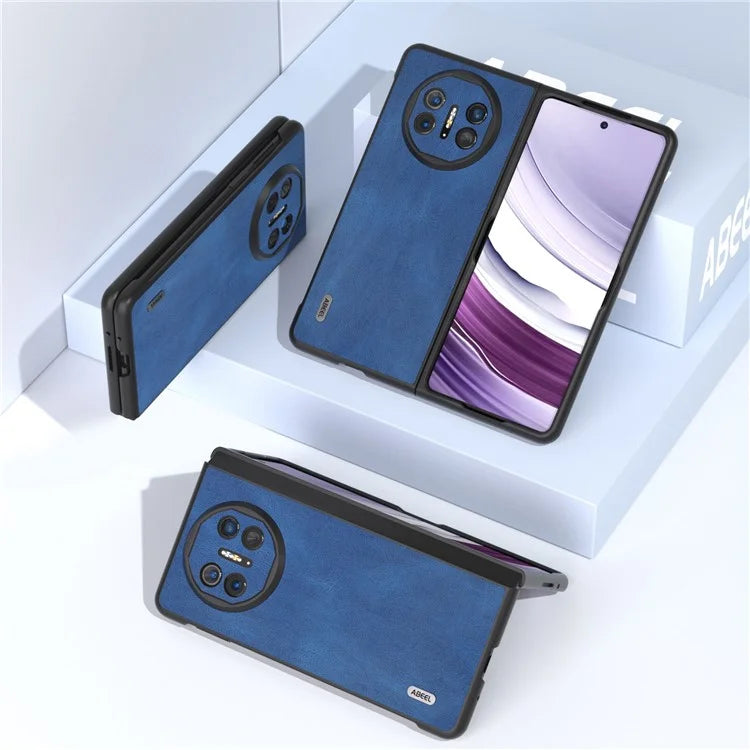 ABEEL For Huawei Mate X5 Case Retro Texture PU Leather Coated Phone Cover
