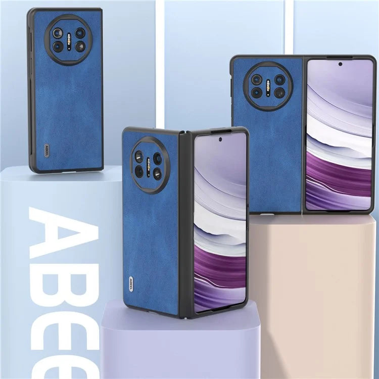 ABEEL For Huawei Mate X5 Case Retro Texture PU Leather Coated Phone Cover