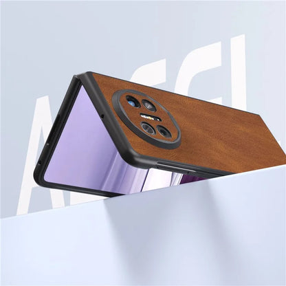 ABEEL For Huawei Mate X5 Case Retro Texture PU Leather Coated Phone Cover