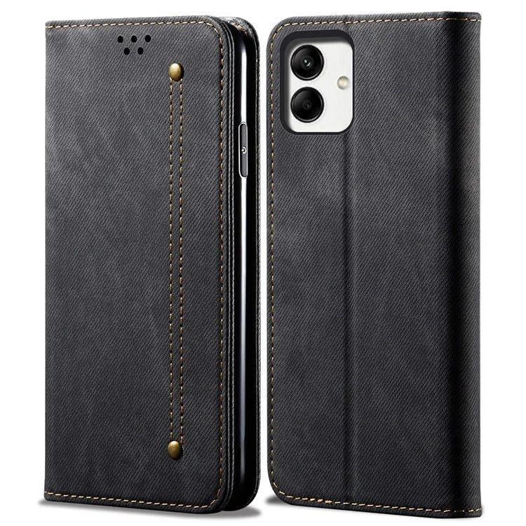 For Samsung Galaxy A05 4G Case Anti-Scratch PU Leather Phone Shell Wallet