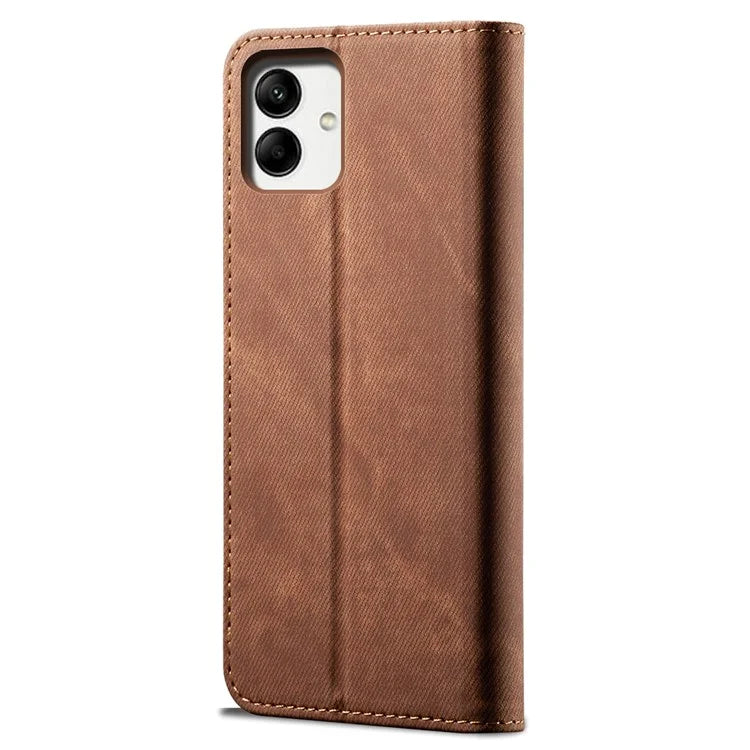 For Samsung Galaxy A05 4G Case Anti-Scratch PU Leather Phone Shell Wallet