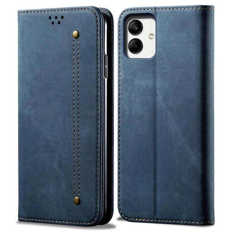 For Samsung Galaxy A05 4G Case Anti-Scratch PU Leather Phone Shell Wallet