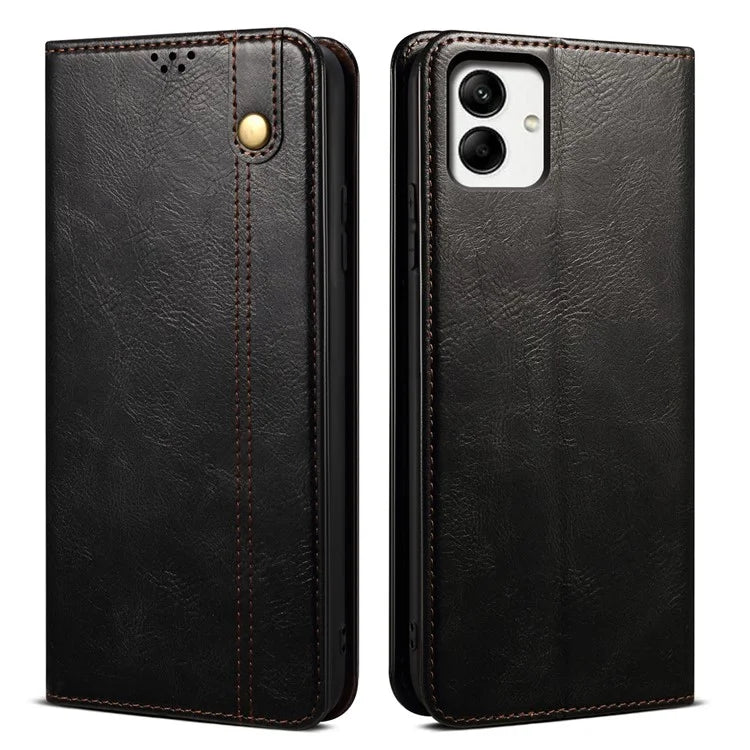 For Samsung Galaxy A05 4G Case PU Leather Stand Wallet Leather Phone Cover Shell
