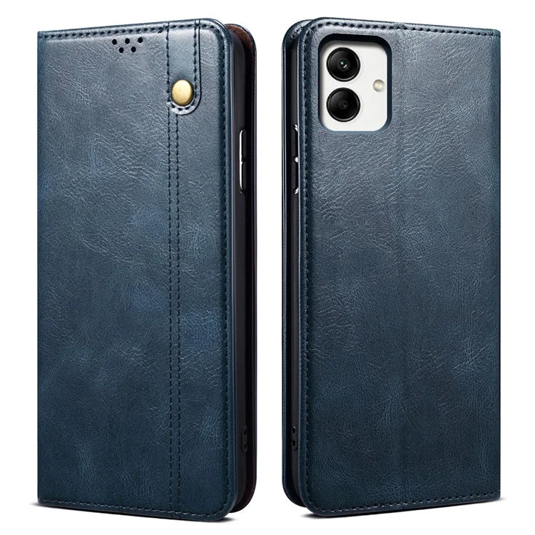 For Samsung Galaxy A05 4G Case PU Leather Stand Wallet Leather Phone Cover Shell