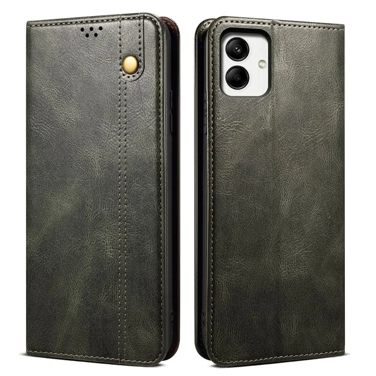 For Samsung Galaxy A05 4G Case PU Leather Stand Wallet Leather Phone Cover Shell