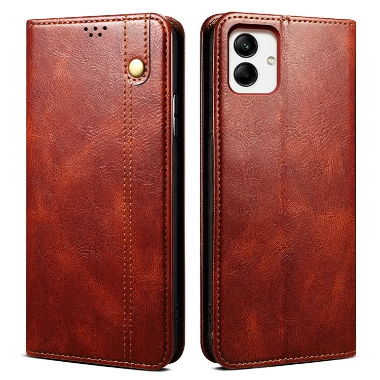 For Samsung Galaxy A05 4G Case PU Leather Stand Wallet Leather Phone Cover Shell