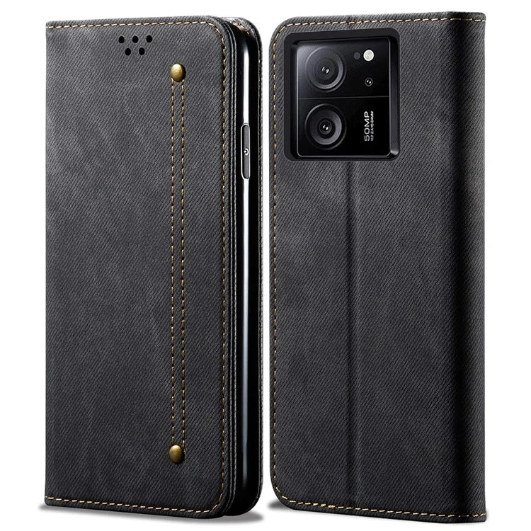 For Xiaomi Redmi K60 Ultra / 13T Pro / 13T Case Shockproof Corners Leather Phone Shell Wallet