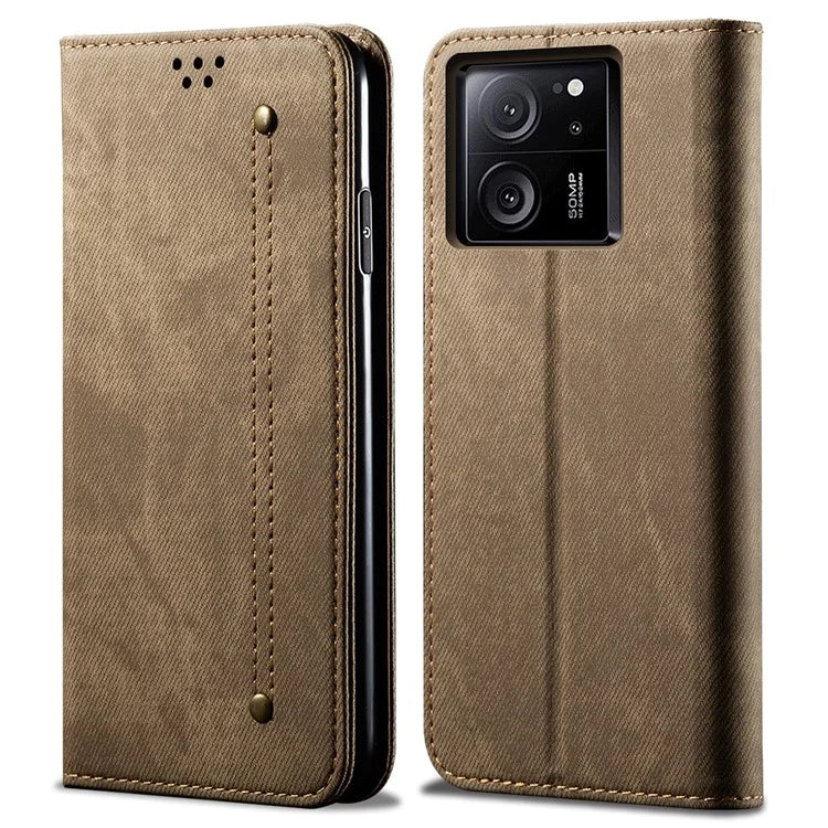 For Xiaomi Redmi K60 Ultra / 13T Pro / 13T Case Shockproof Corners Leather Phone Shell Wallet