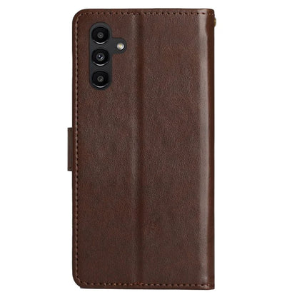 For Samsung Galaxy A25 5G (Global) (161.0 x 76.5 x 8.3mm) Case Butterfly Imprint Wallet PU Leather Phone Cover