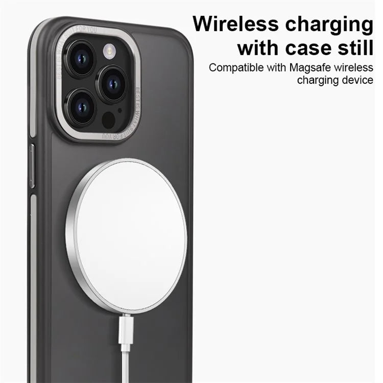For iPhone 14 Pro Max Case Matte Dual Color TPU+PC Drop Proof Phone Cover