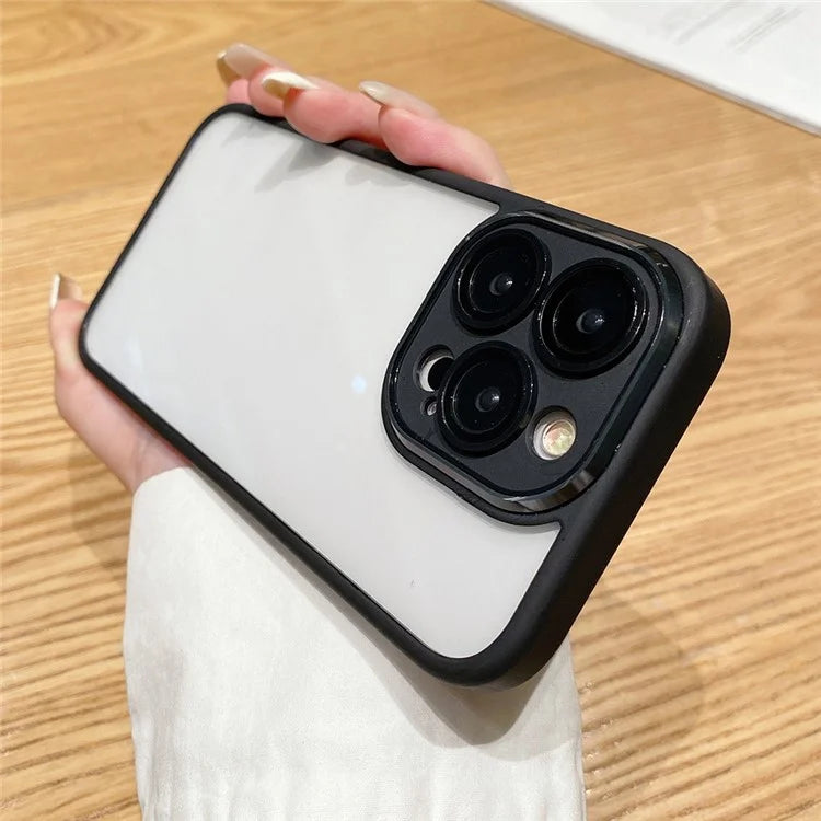 Glass+TPU+PC Shell For iPhone 14 Pro Max Case Clear Phone Cover