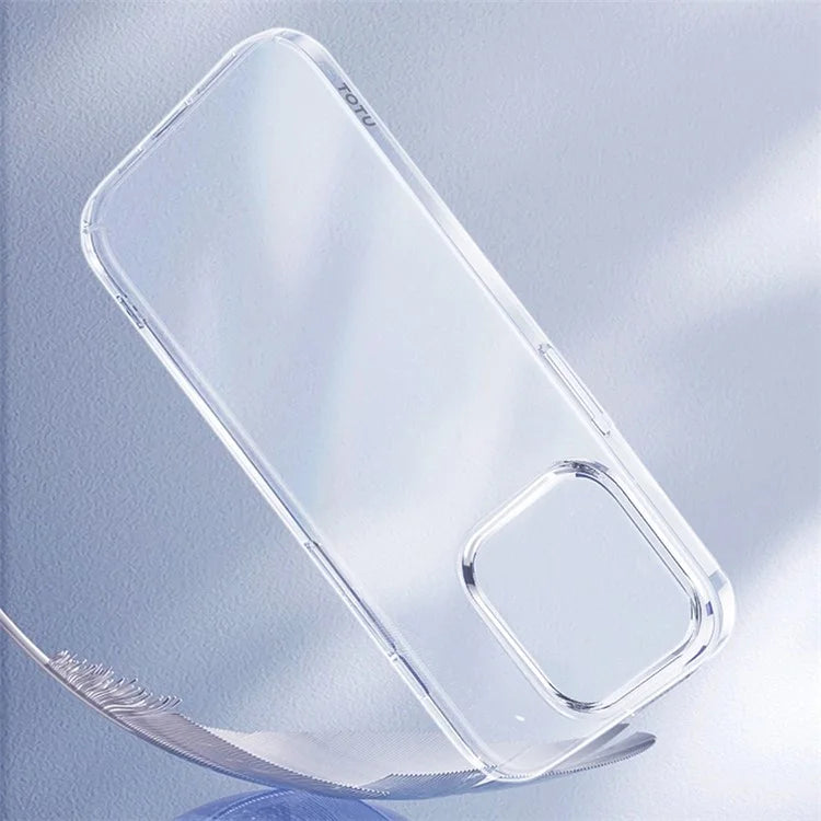 TOTU PC-01 For iPhone 15 Pro Max Clear Phone Case Precise Cutout TPU Back Cover
