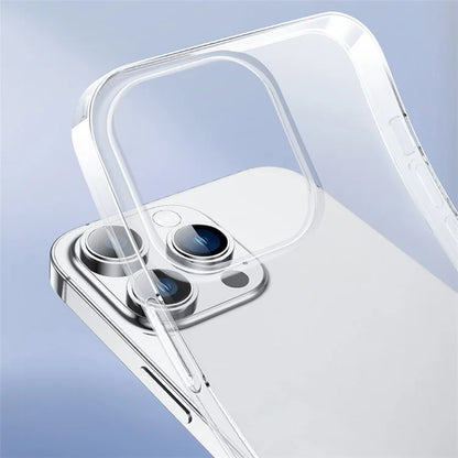 TOTU PC-01 For iPhone 15 Pro Max Clear Phone Case Precise Cutout TPU Back Cover