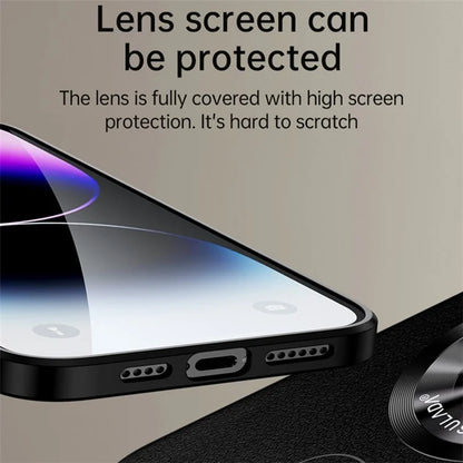 SULADA For iPhone 15 Case Compatible with Magsafe Microfiber Leather+TPU Phone Cover
