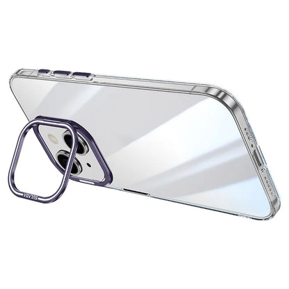 SULADA For iPhone 13 Case Camera Kickstand Shockproof TPU+PC Clear Phone Cover