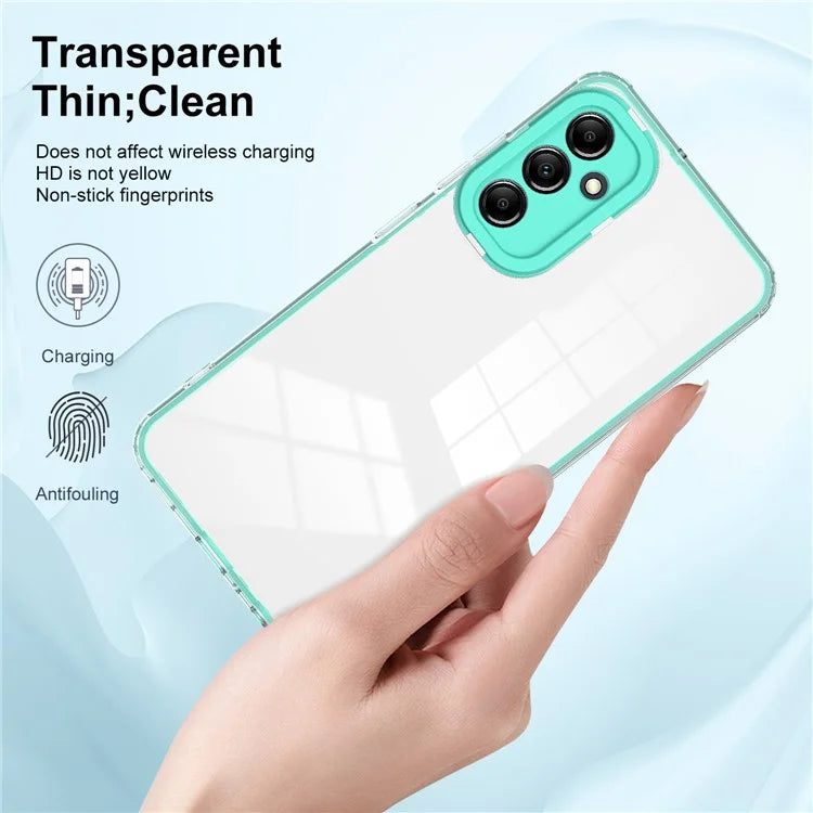 For Samsung Galaxy M54 5G / F54 5G Case TPU+PC Clear Shockproof Phone Cover