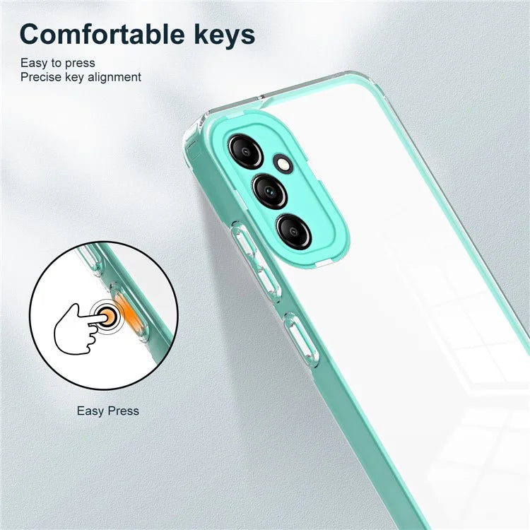 For Samsung Galaxy M54 5G / F54 5G Case TPU+PC Clear Shockproof Phone Cover