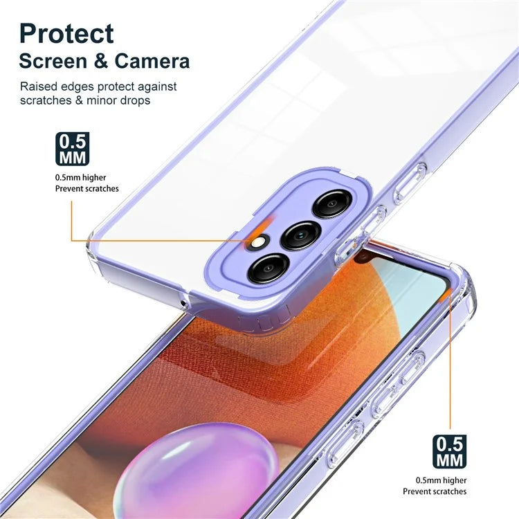 For Samsung Galaxy M54 5G / F54 5G Case TPU+PC Clear Shockproof Phone Cover