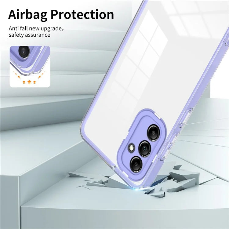 For Samsung Galaxy M54 5G / F54 5G Case TPU+PC Clear Shockproof Phone Cover