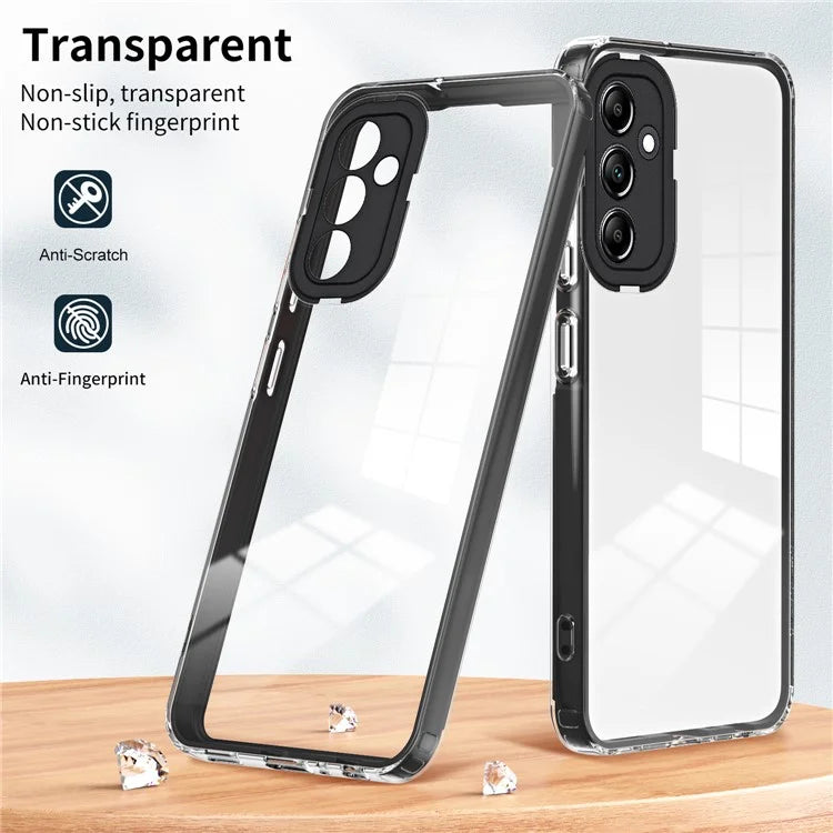 For Samsung Galaxy M54 5G / F54 5G Case TPU+PC Clear Shockproof Phone Cover