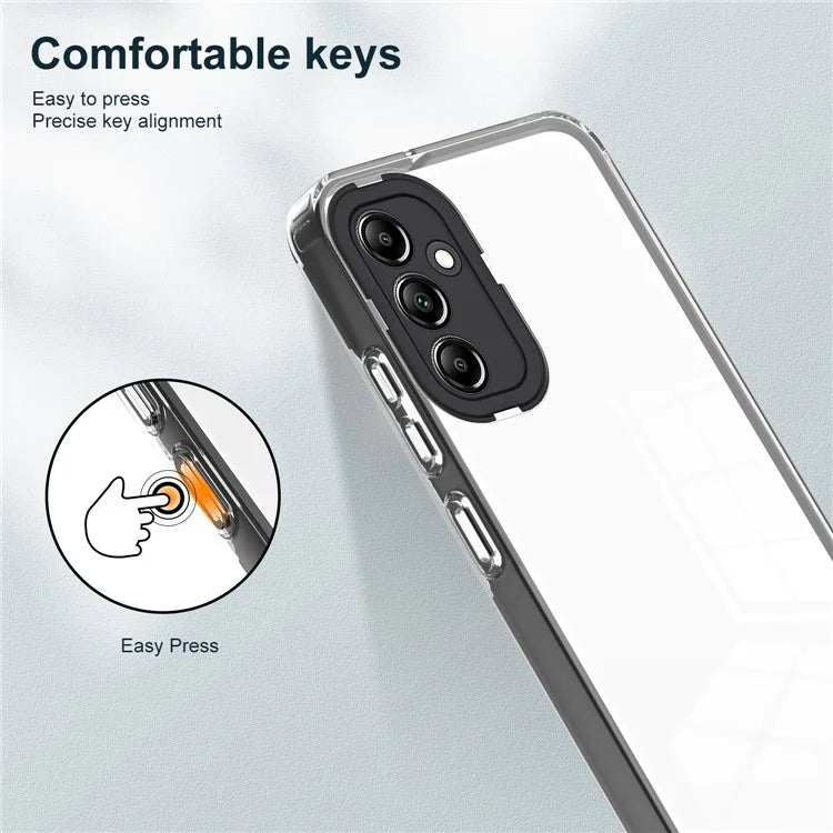 For Samsung Galaxy M54 5G / F54 5G Case TPU+PC Clear Shockproof Phone Cover
