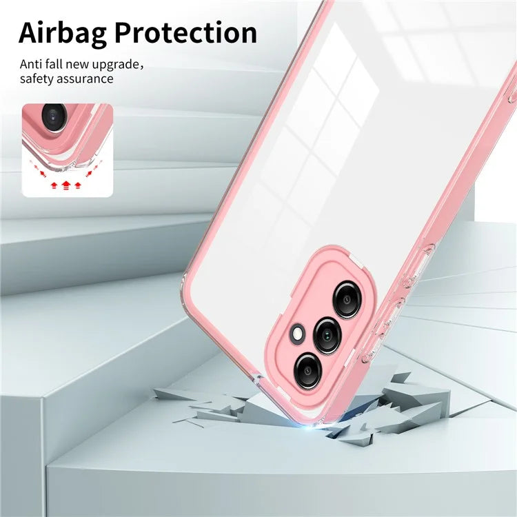 For Samsung Galaxy M54 5G / F54 5G Case TPU+PC Clear Shockproof Phone Cover