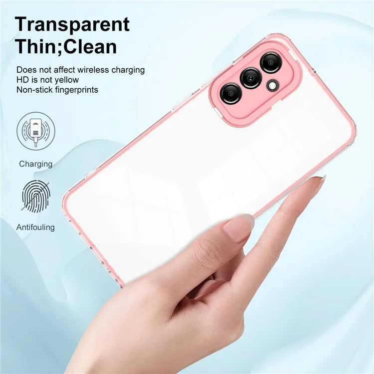 For Samsung Galaxy M54 5G / F54 5G Case TPU+PC Clear Shockproof Phone Cover