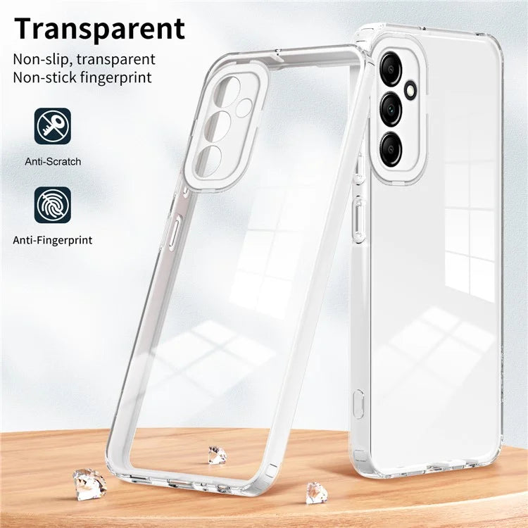 For Samsung Galaxy M54 5G / F54 5G Case TPU+PC Clear Shockproof Phone Cover