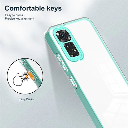 For Xiaomi Redmi Note 12S 4G / 11S 4G / Note 11 4G (Qualcomm) Case TPU + PC Clear Back Phone Cover