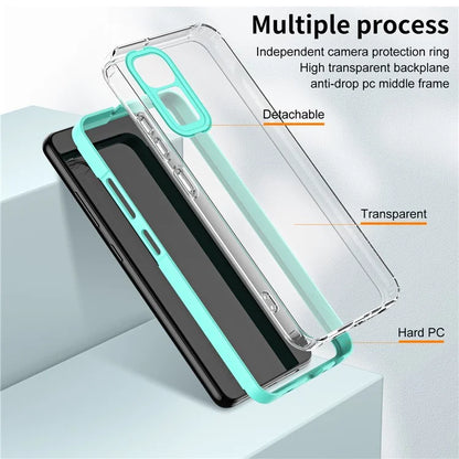 For Xiaomi Redmi Note 12S 4G / 11S 4G / Note 11 4G (Qualcomm) Case TPU + PC Clear Back Phone Cover