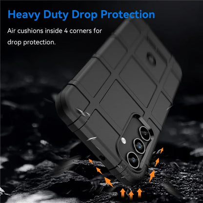 For Samsung Galaxy A15 5G Case Square Grid Texture TPU Shell Phone Cover
