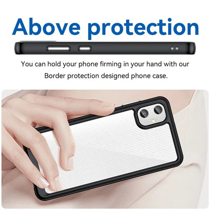 For Samsung Galaxy A05 4G Case Anti-scratch TPU + Acrylic Phone Cover