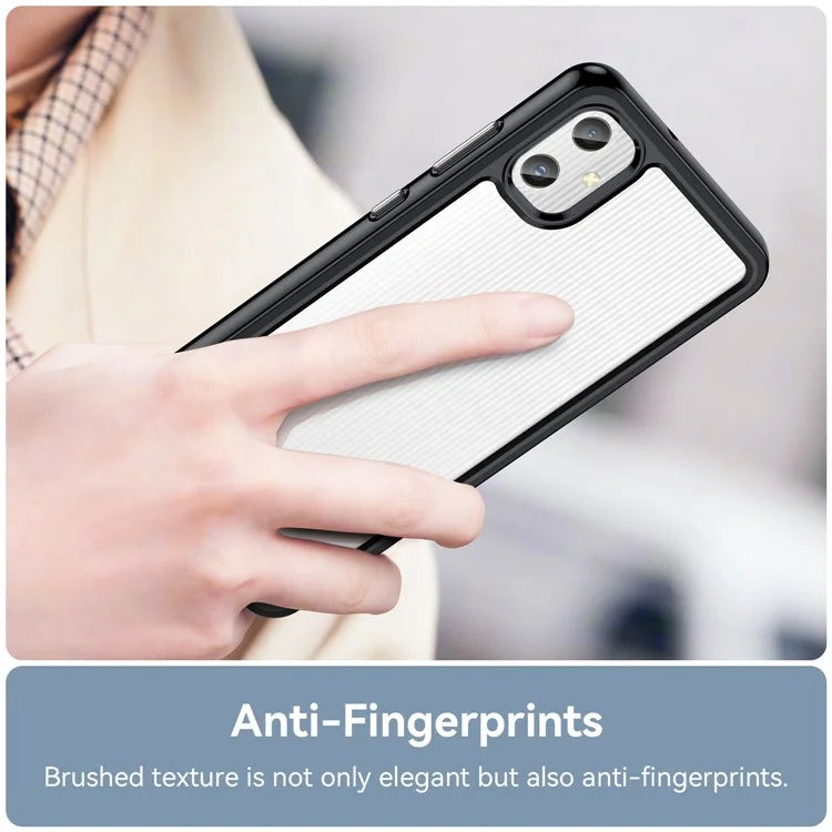 For Samsung Galaxy A05 4G Case Anti-scratch TPU + Acrylic Phone Cover