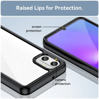 For Samsung Galaxy A05 4G Case Anti-scratch TPU + Acrylic Phone Cover