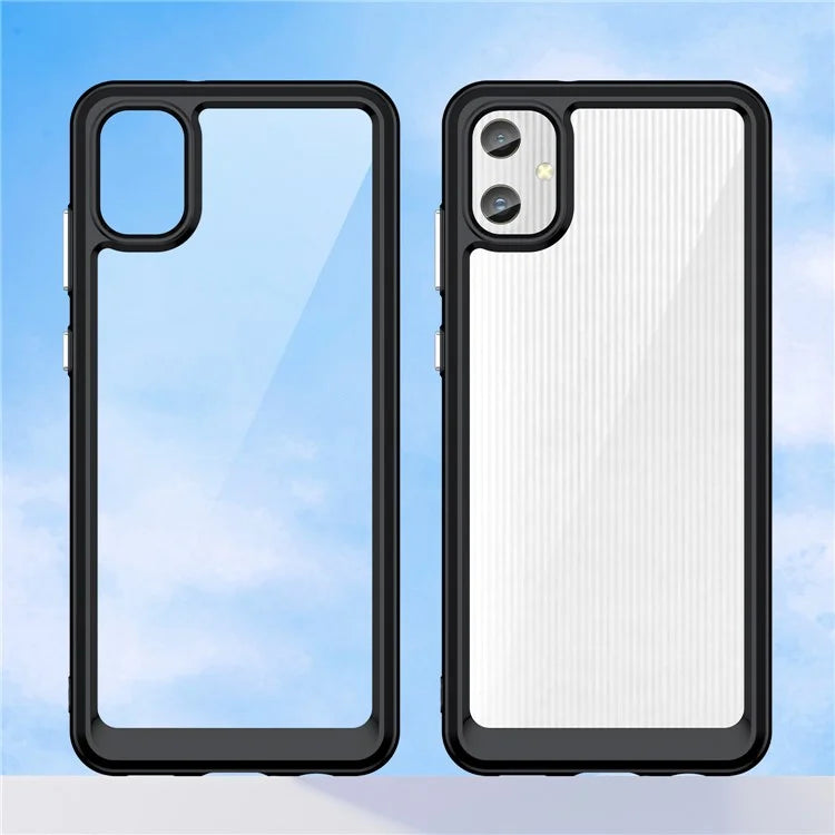 For Samsung Galaxy A05 4G Case Anti-scratch TPU + Acrylic Phone Cover
