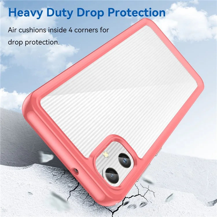For Samsung Galaxy A05 4G Case Anti-scratch TPU + Acrylic Phone Cover