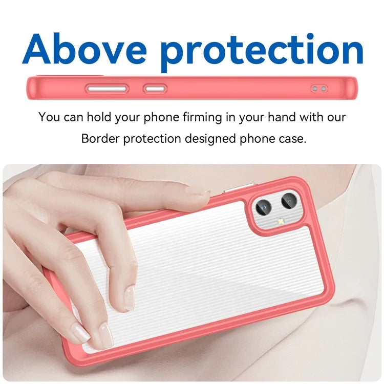 For Samsung Galaxy A05 4G Case Anti-scratch TPU + Acrylic Phone Cover