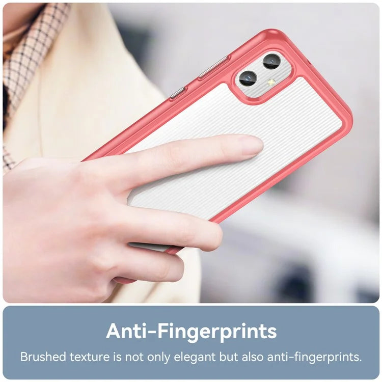 For Samsung Galaxy A05 4G Case Anti-scratch TPU + Acrylic Phone Cover