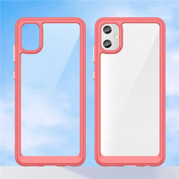 For Samsung Galaxy A05 4G Case Anti-scratch TPU + Acrylic Phone Cover