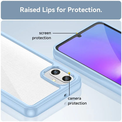 For Samsung Galaxy A05 4G Case Anti-scratch TPU + Acrylic Phone Cover