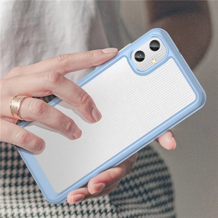 For Samsung Galaxy A05 4G Case Anti-scratch TPU + Acrylic Phone Cover
