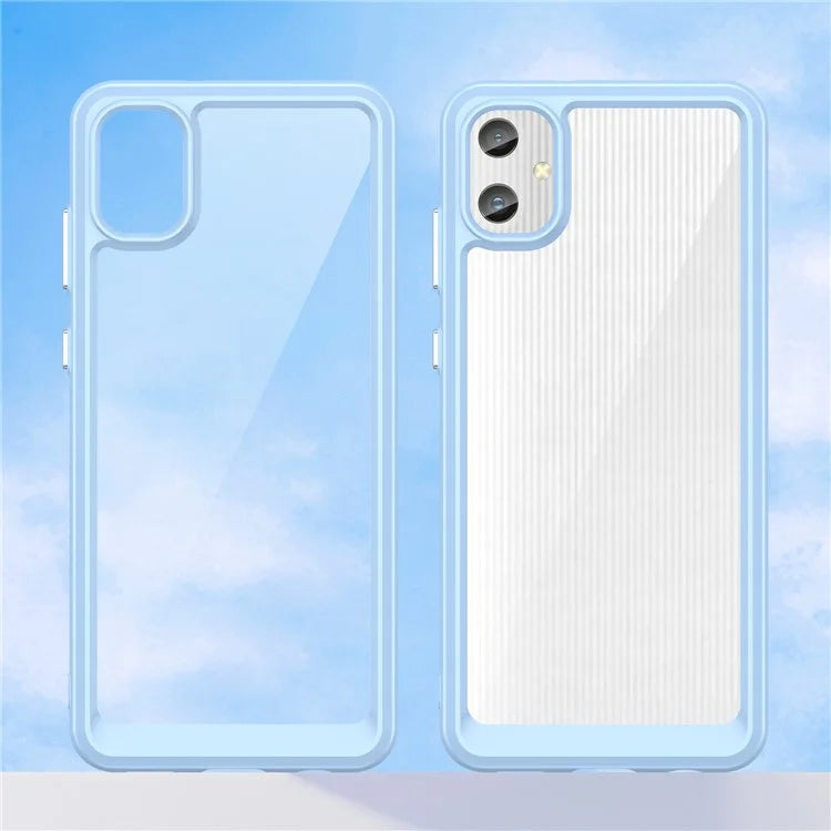 For Samsung Galaxy A05 4G Case Anti-scratch TPU + Acrylic Phone Cover