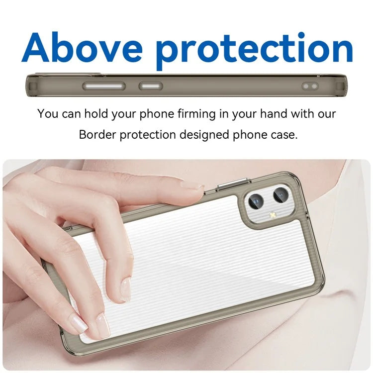 For Samsung Galaxy A05 4G Case Anti-scratch TPU + Acrylic Phone Cover
