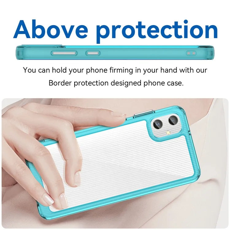 For Samsung Galaxy A05 4G Case Anti-scratch TPU + Acrylic Phone Cover