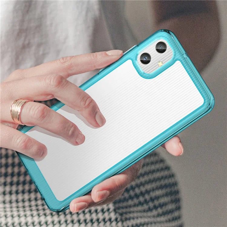 For Samsung Galaxy A05 4G Case Anti-scratch TPU + Acrylic Phone Cover
