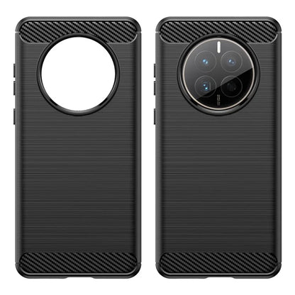 For Huawei Mate 50E 4G / Mate 50 4G Case Slim-Fit Cell Phone Cover TPU Carbon Fiber Texture Shell