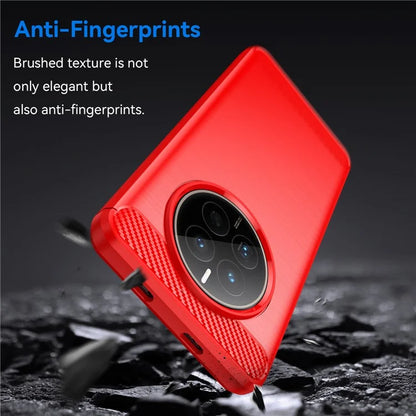 For Huawei Mate 50E 4G / Mate 50 4G Case Slim-Fit Cell Phone Cover TPU Carbon Fiber Texture Shell
