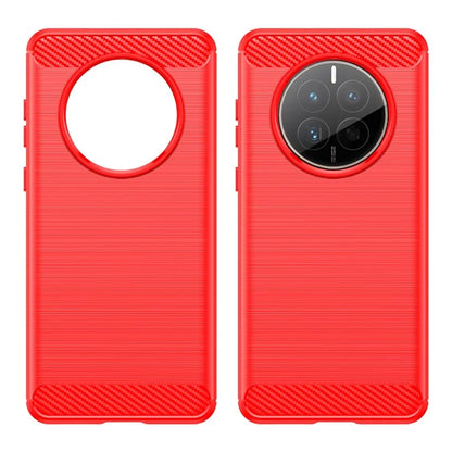 For Huawei Mate 50E 4G / Mate 50 4G Case Slim-Fit Cell Phone Cover TPU Carbon Fiber Texture Shell